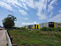 Вид здания. Сухой склад (+18) Склад Воронежская обл, Рамонский р-н, поселок Солнечный, ул Московское шоссе, д 135 , 54 519 м2 фото 6